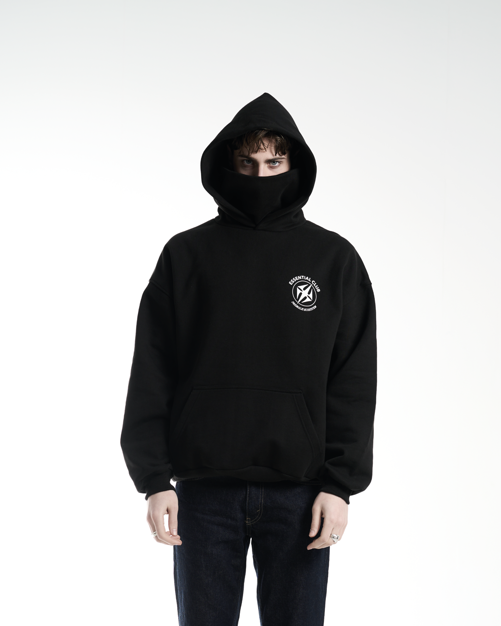 Essential Hoodie Black