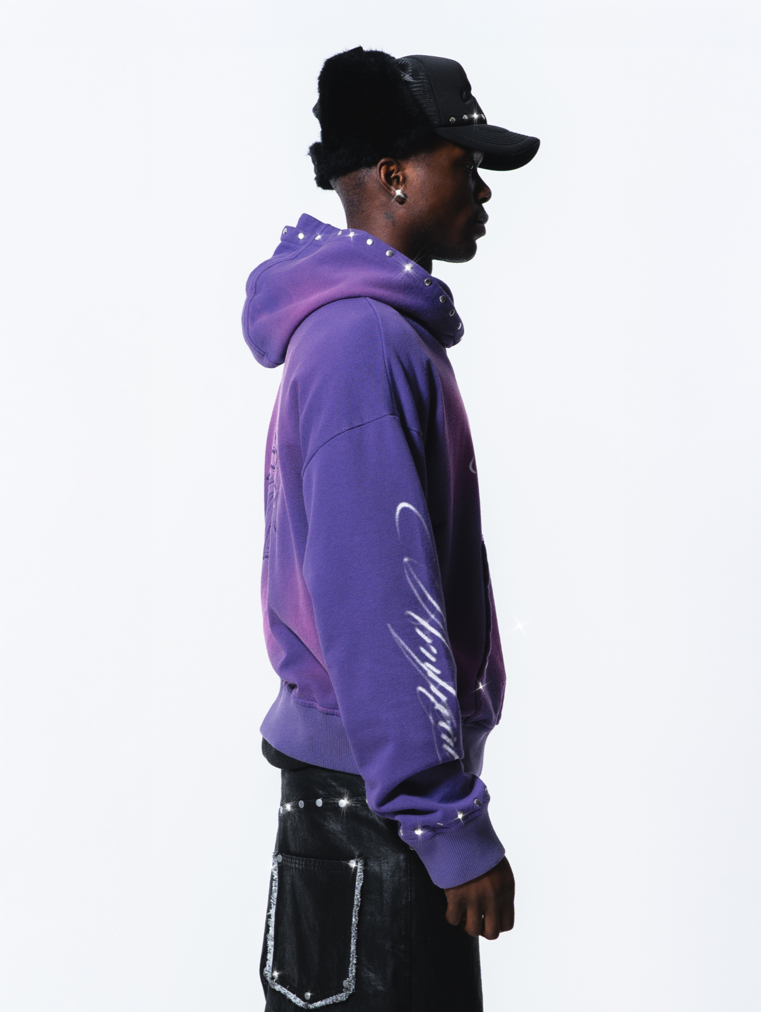 Clout Purple Hoodie