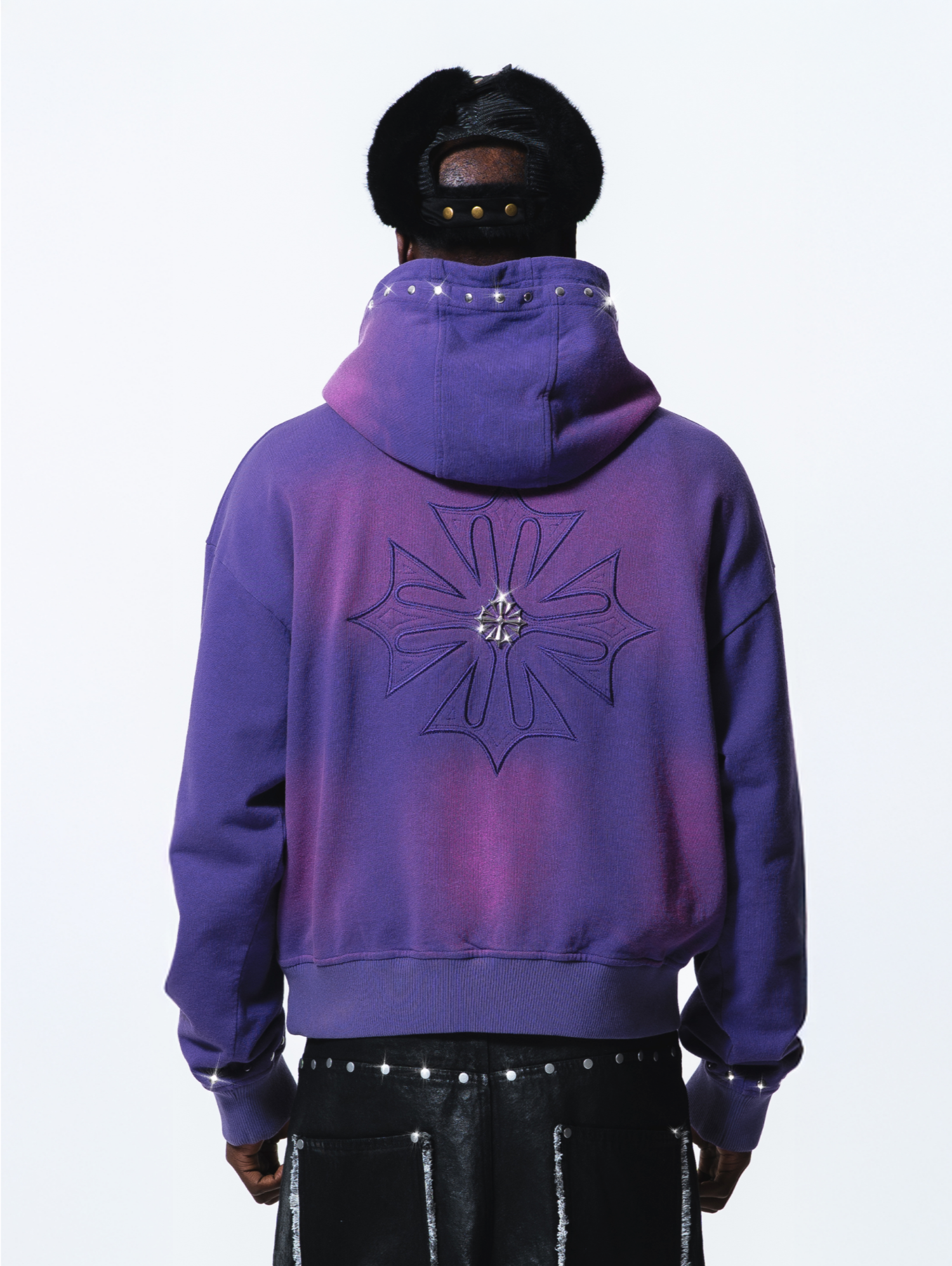Clout Purple Hoodie