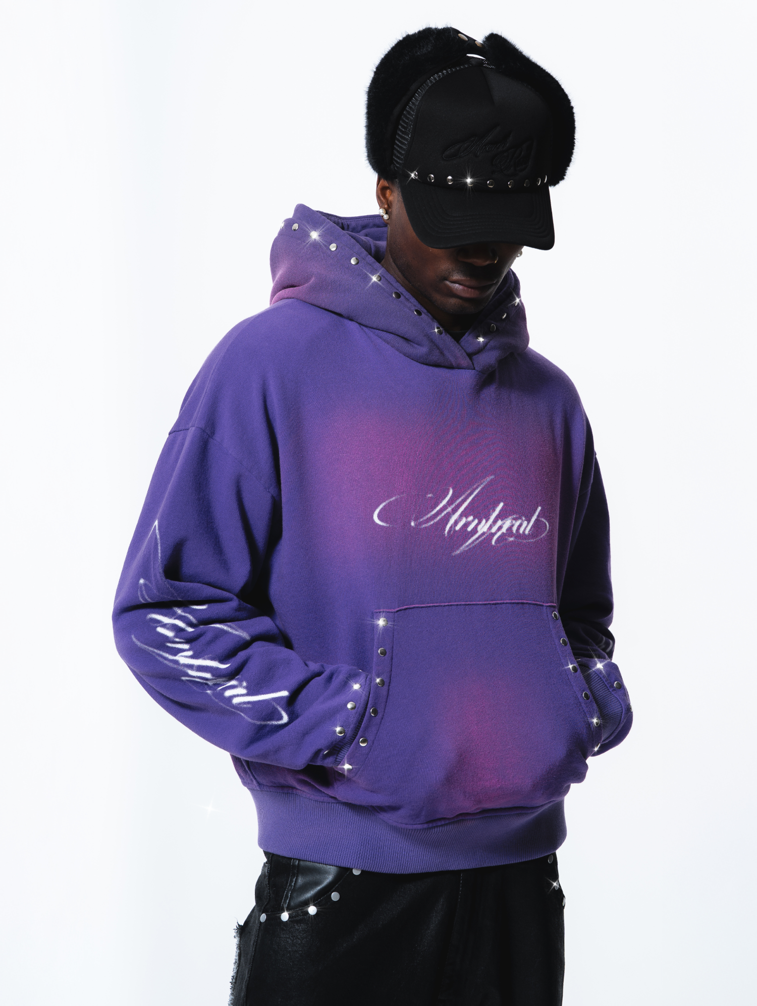 Clout Purple Hoodie