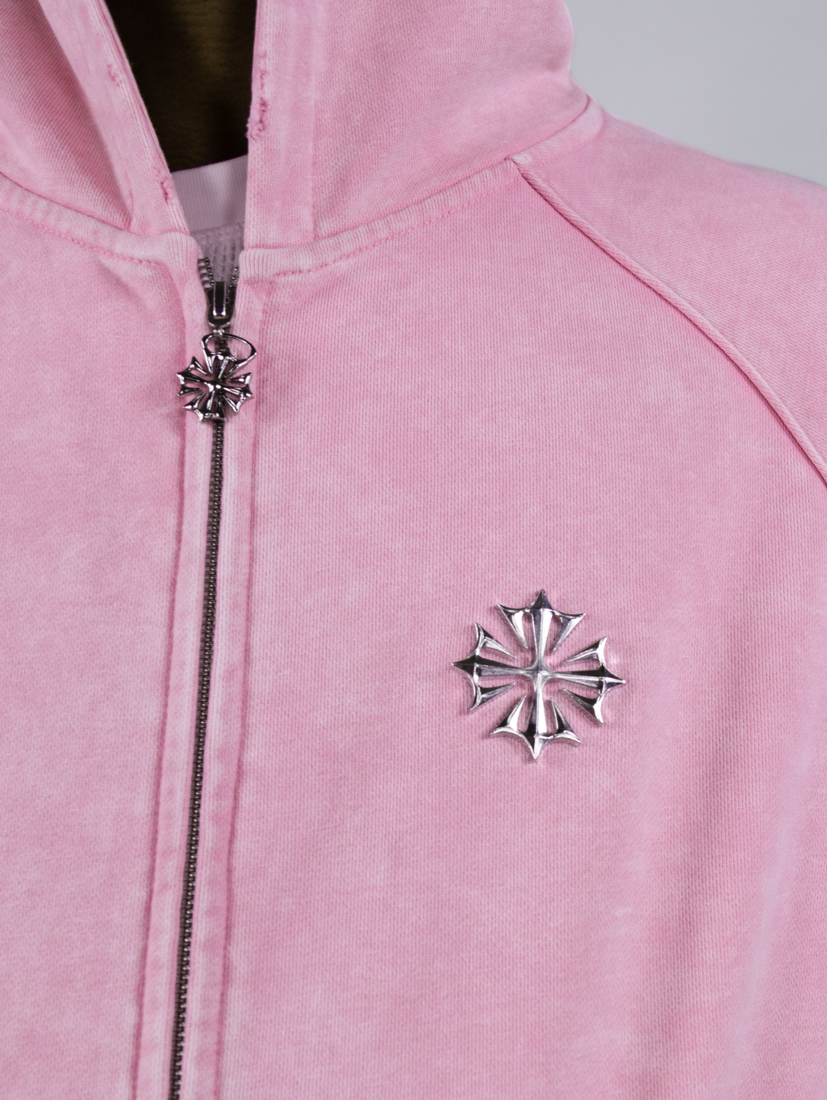 Relic Pink Zip Hoodie