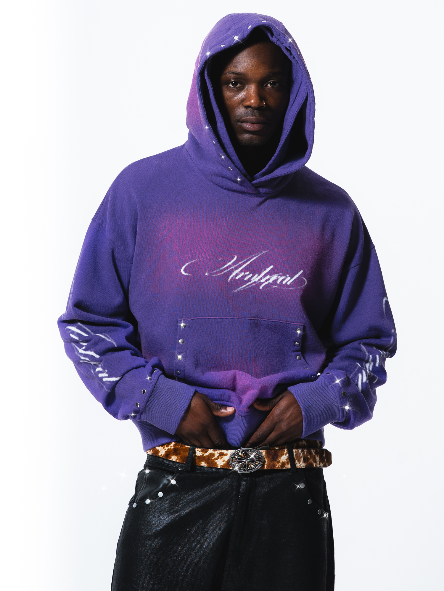 Clout Purple Hoodie