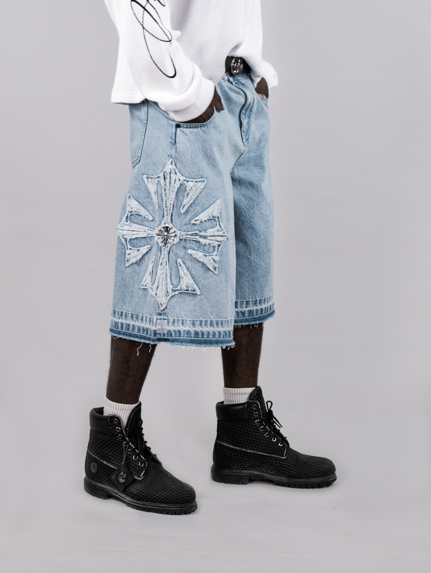 Relic Blue Jorts