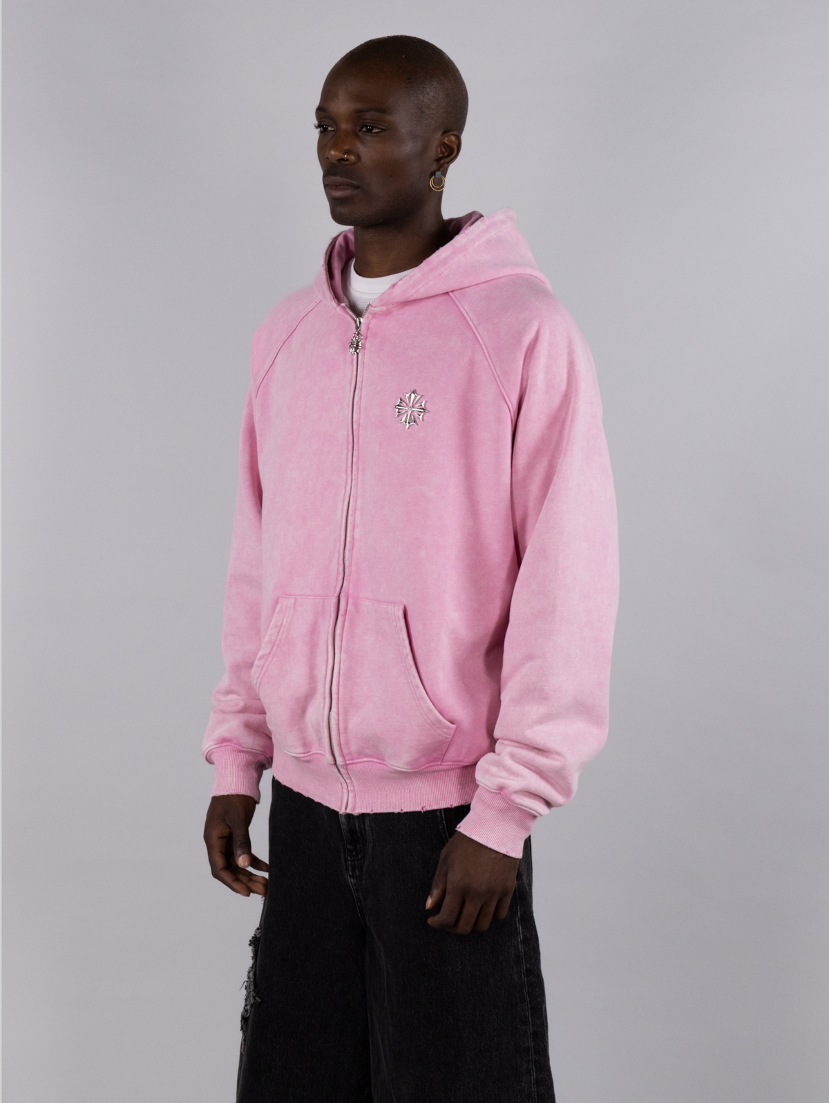 Relic Pink Zip Hoodie