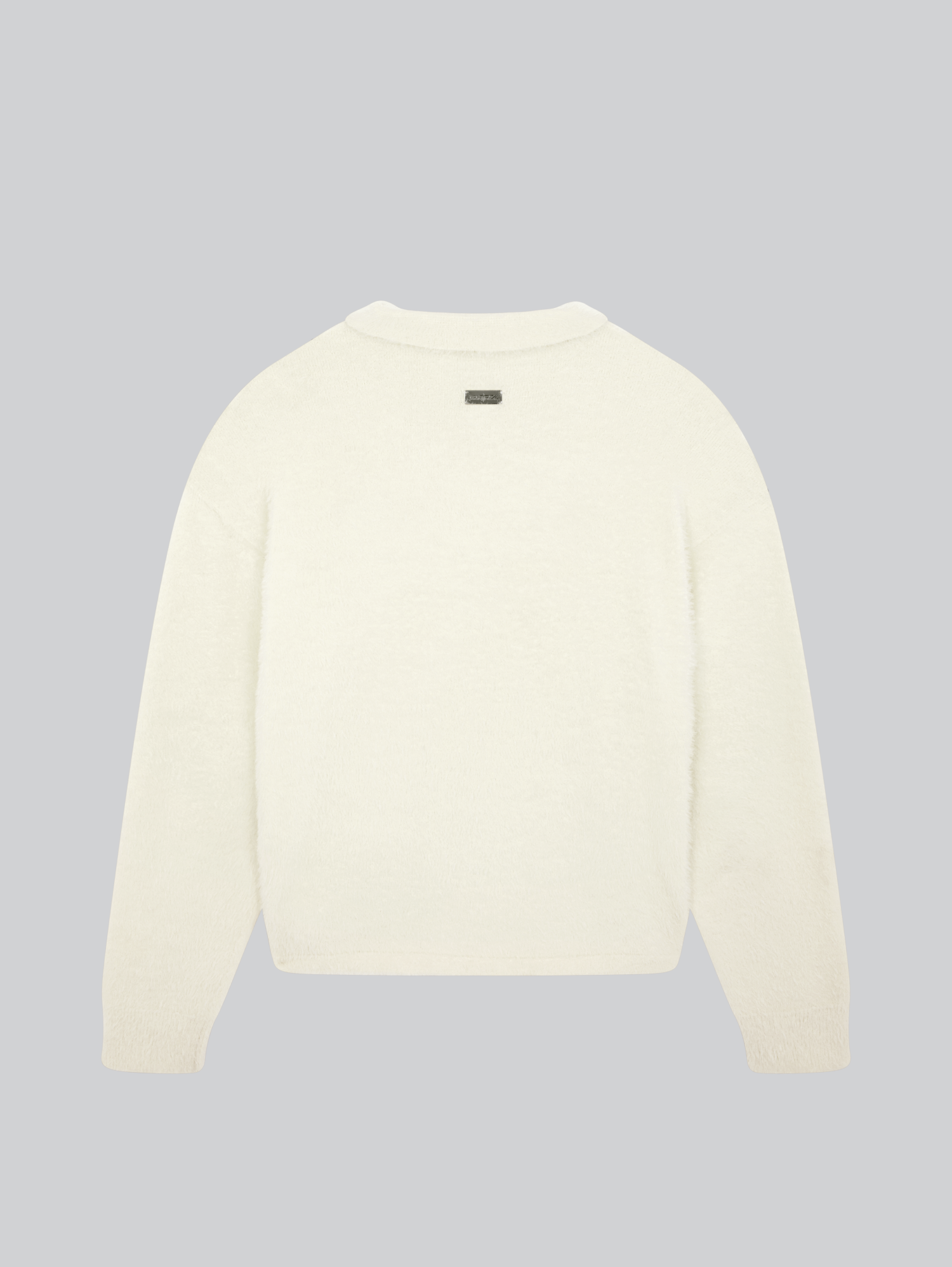 Mohair Polo Cream