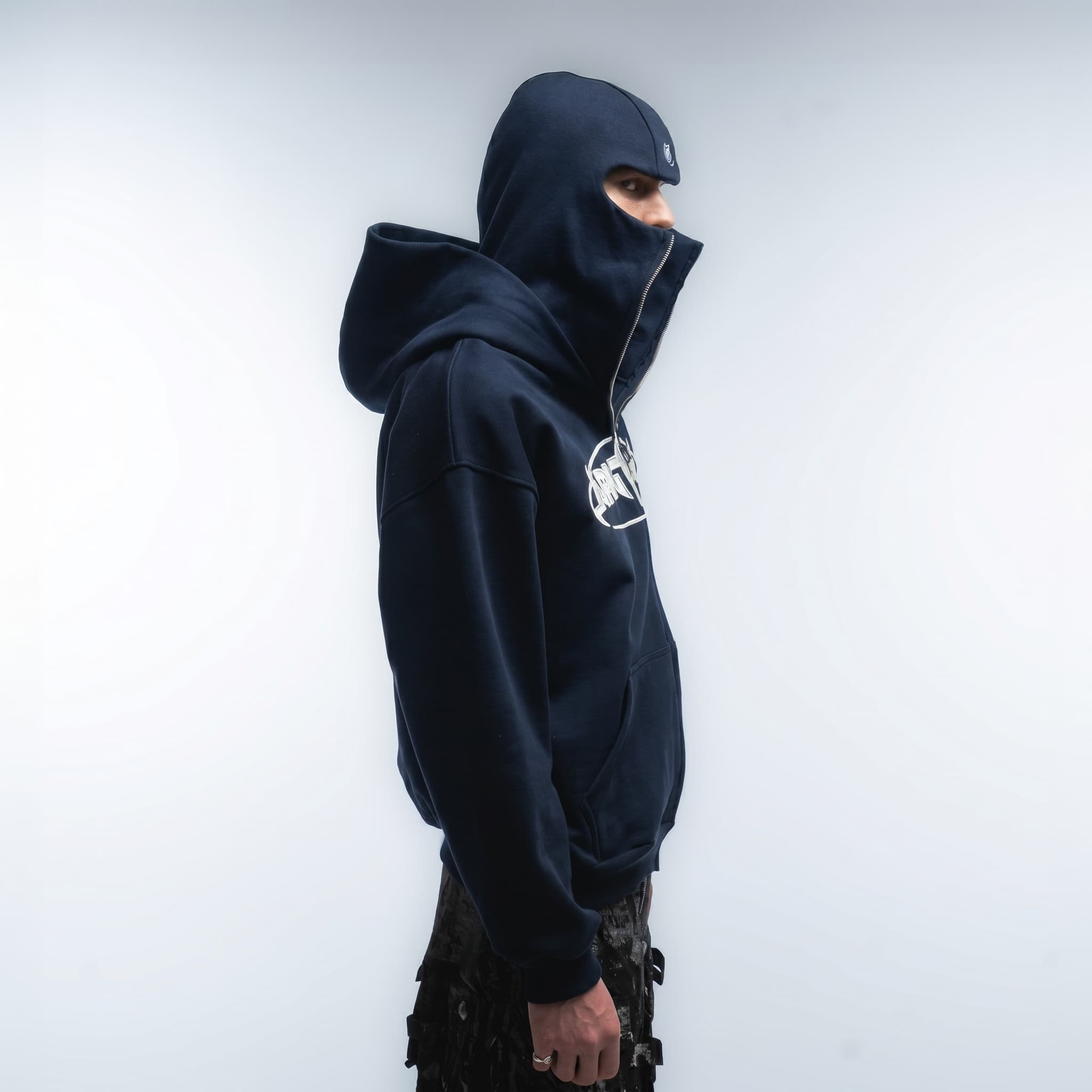 Zip Hoodie Cagoule
