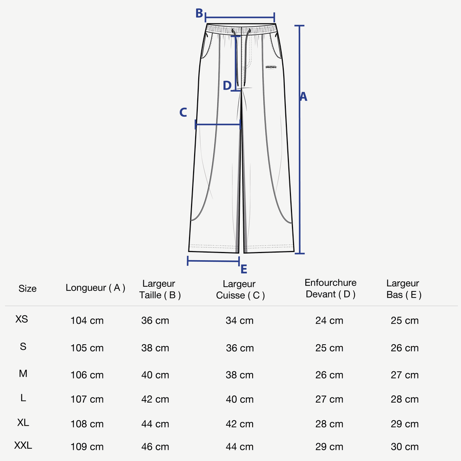 Guide des tailles